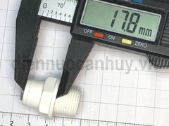 Đầu nối nhanh ống 6 ren ngoài 17