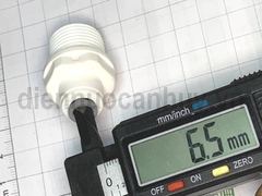 Đầu nối nhanh ren ngoài 21 cho ống 6