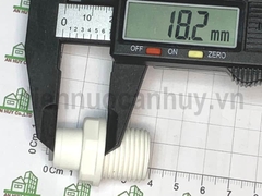 Đầu nối nhanh ren ngoài 21 cho ống 6