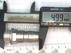 Đầu nối ống nước mềm nhôm ren ngoài 1/2inch (20mm) DN15