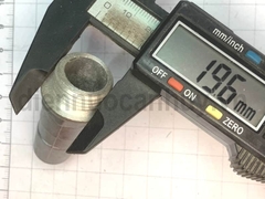 Đầu nối ống nước mềm nhôm ren ngoài 1/2inch (20mm) DN15