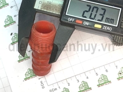 Đầu nối ống nước mềm nhựa ren ngoài 1/2inch (20mm)