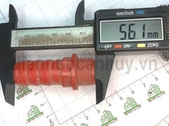 Đầu nối ống nước mềm nhựa ren ngoài 1/2inch (20mm)