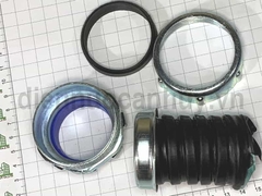 Đầu nối ruột gà lõi thép với hộp điện D40 (1 1/2 inch)