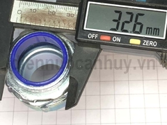 Đầu nối ruột gà lõi thép với hộp điện D25 (1 inch)