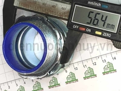 Đầu nối ruột gà lõi thép với hộp điện D40 (1 1/2 inch)