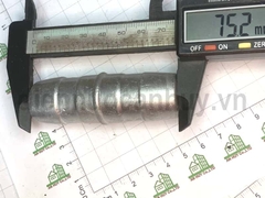 Đầu nối trơn nhôm to ống nước mềm không ren ống 25mm DN20