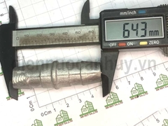 Đầu nối trơn nhôm nhỏ ống nước mềm không ren ống 20mm DN15
