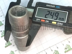 Đầu nối trơn nhôm to ống nước mềm không ren ống 25mm DN20
