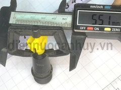 Đầu vòi tưới cây tự động nhựa vàng