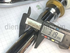 Đầu xi phông chậu rửa mặt inox lật