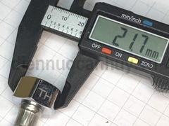 Dây cấp kim inox trắng 40cm TH