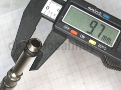 Dây cấp kim inox trắng 40cm TH