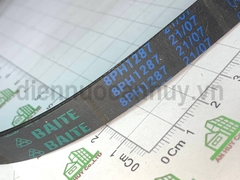 Dây curoa máy giặt electrolux cửa ngang 1287 xanh