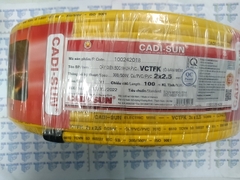 Dây điện cadisun VCTF 2x2.5