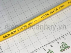 Dây điện đôi Cadisun VCTFK 2x1.5 ô van