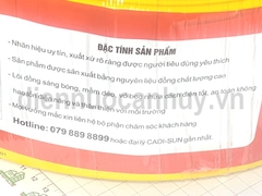 Dây điện đôi Cadisun VCTFK 2x2.5 ô van
