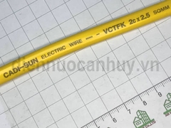 Dây điện đôi Cadisun VCTFK 2x2.5 ô van