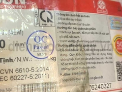 Dây điện đôi Cadisun VCTFK 2x6.0 ô van