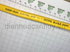 Dây điện đôi Cadisun VCTFK 2x6.0 ô van