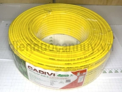 Dây điện đôi Cadivi không chì VCmoLF 2x2.5 mm