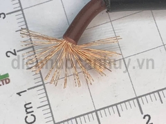 Dây điện đôi mềm tròn Cadisun VCTF 2x2.5 đen