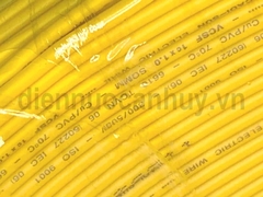 Dây điện đơn cadisun VCSF 1x1.0 vàng