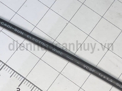 Dây điện đơn Cadisun VCSF 1x1.5 đen
