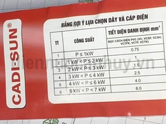 Dây điện đơn Cadisun VCSF 1x1.5 Xanh lá