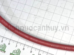 Dây điện đơn Cadisun VCSF 1x10.0 đỏ