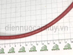 Dây điện đơn Cadisun VCSF 1x10.0 đỏ