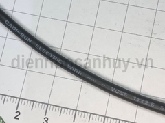 Dây điện đơn Cadisun VCSF 1x2.5 đen