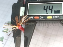 Dây điện đơn Cadisun VCSF 1x4.0 đỏ