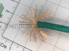 Dây điện đơn Cadisun VCSF 1x4.0 xanh lá