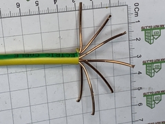 Dây điện đơn cứng Cadivi CV 1x10 0.6-1kV tiếp địa