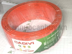 Dây điện đơn không chì Cadivi VCm/LF 1x1.5 (1x30/0.25 mm) đỏ