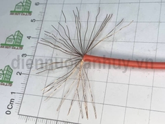 Dây điện đơn không chì Cadivi VCm/LF 1x1.5 (1x30/0.25 mm) đỏ