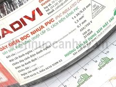 Dây điện đơn mềm Cadivi VCm 1x1.5 (1x30/0.25) Đen