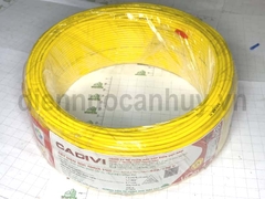 Dây điện đơn mềm Cadivi VCm 1x1.5 (1x30/0.25) Vàng