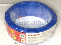 Dây điện đơn mềm Cadivi VCm 1x1.5 (1x30/0.25) Xanh dương