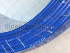 Dây điện đơn mềm Cadivi VCm 1x1.5 (1x30/0.25) Xanh dương