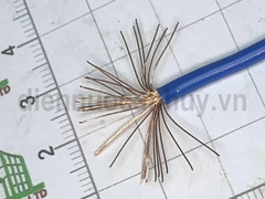 Dây điện đơn mềm Cadivi VCm 1x1.5 (1x30/0.25) Xanh dương