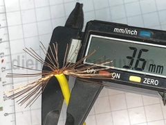 Dây điện đơn mềm Cadivi VCm 1x2.5 (1x50/0.25) tiếp địa