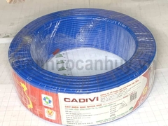 Dây điện đơn mềm Cadivi VCm 1x2.5 (1x50/0.25) xanh dương