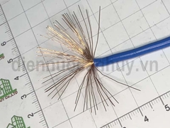 Dây điện đơn mềm Cadivi VCm 1x2.5 (1x50/0.25) xanh dương