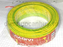 Dây điện đơn mềm Cadivi VCm 1x4 (1x56/0.30) tiếp địa