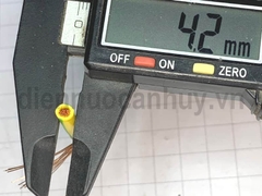 Dây điện đơn mềm Cadivi VCm 1x4 (1x56/0.30) tiếp địa