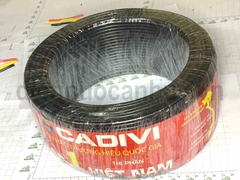 Dây điện đơn mềm Cadivi VCm 1x6 (1x84/0.30) đen