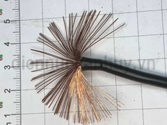 Dây điện đơn mềm Cadivi VCm 1x6 (1x84/0.30) đen