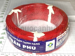 Dây điện trần phú 1x1.0 mầu đỏ